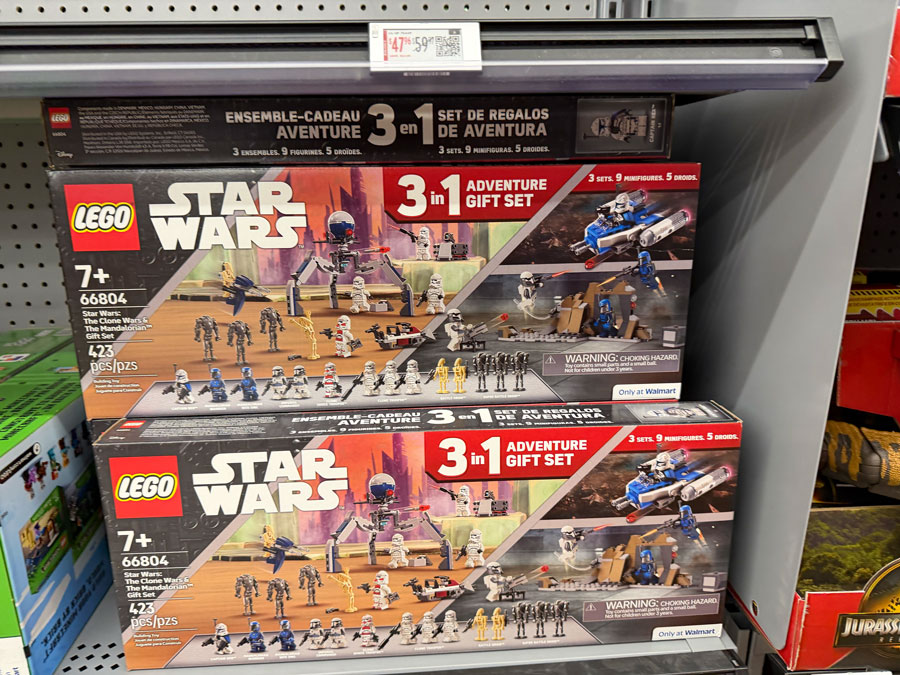 LEGO Star Wars 3-in-1 Adventure Gift Set at Walmart