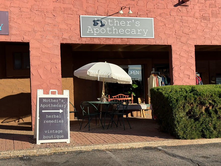Mother's Apothecary organic store - Sedona, AZ