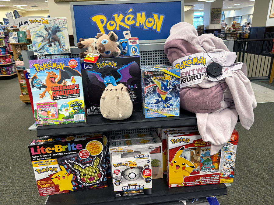 Pokémon section - B&N store