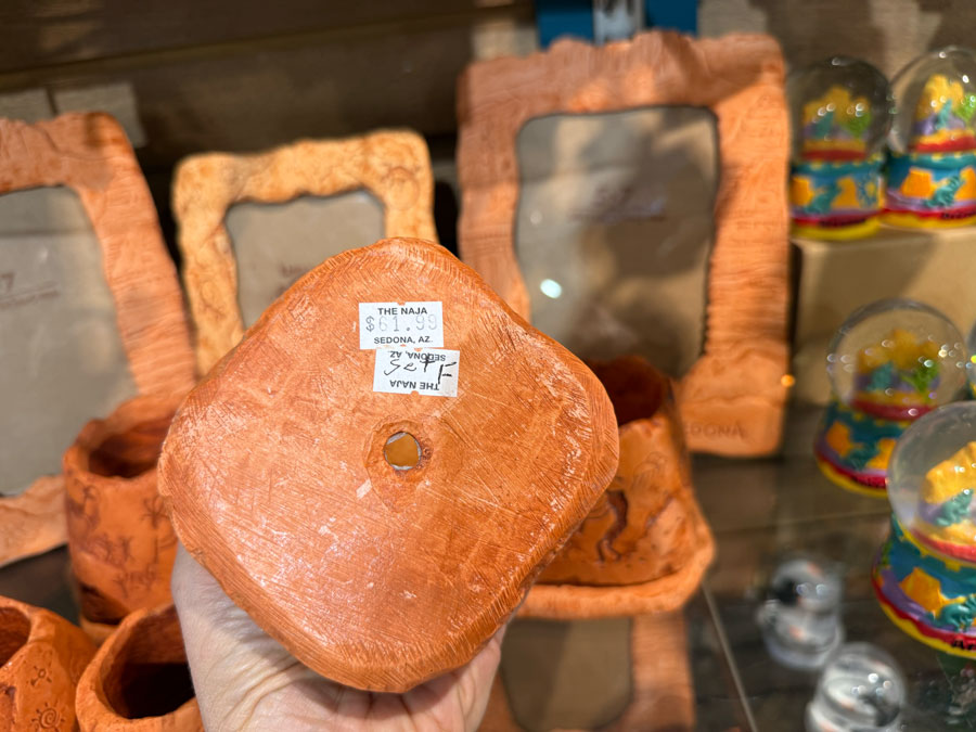 Red rock cup at The Naja