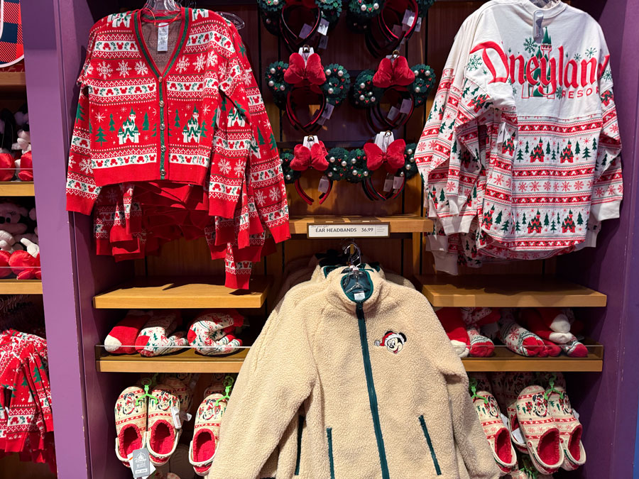 Sweaters with Christmas Ornaments - Disneyland