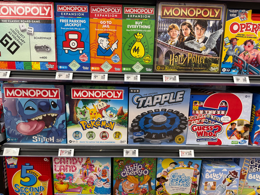 Top board games at Walmart