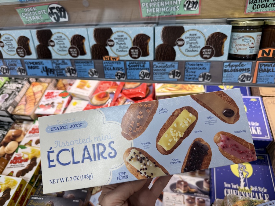 Elegant pastries boxed neatly — perfect for last-minute holiday entertaining.