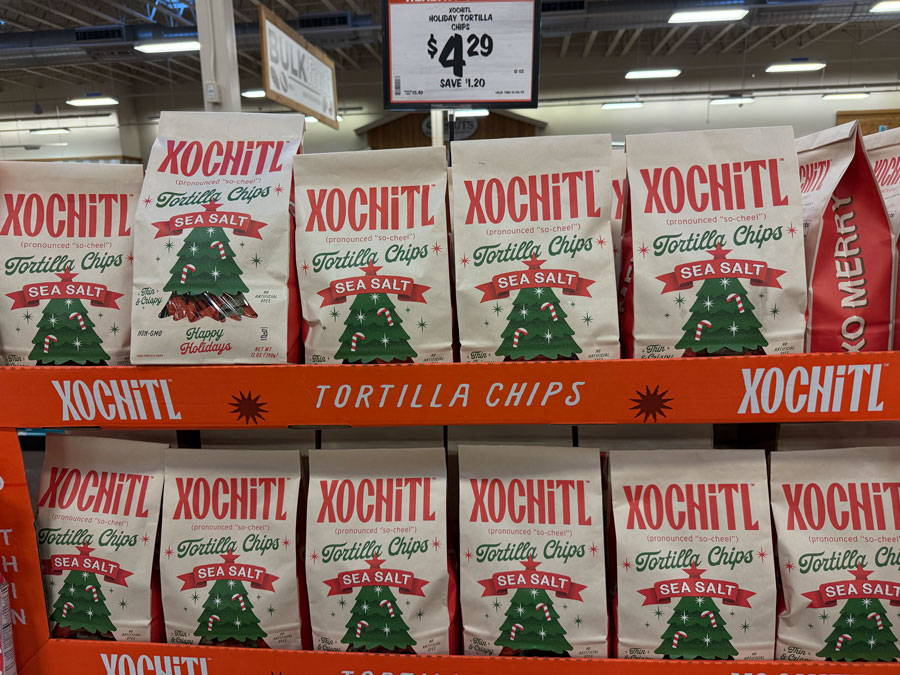 Xochitl Holiday Chips at Sprouts