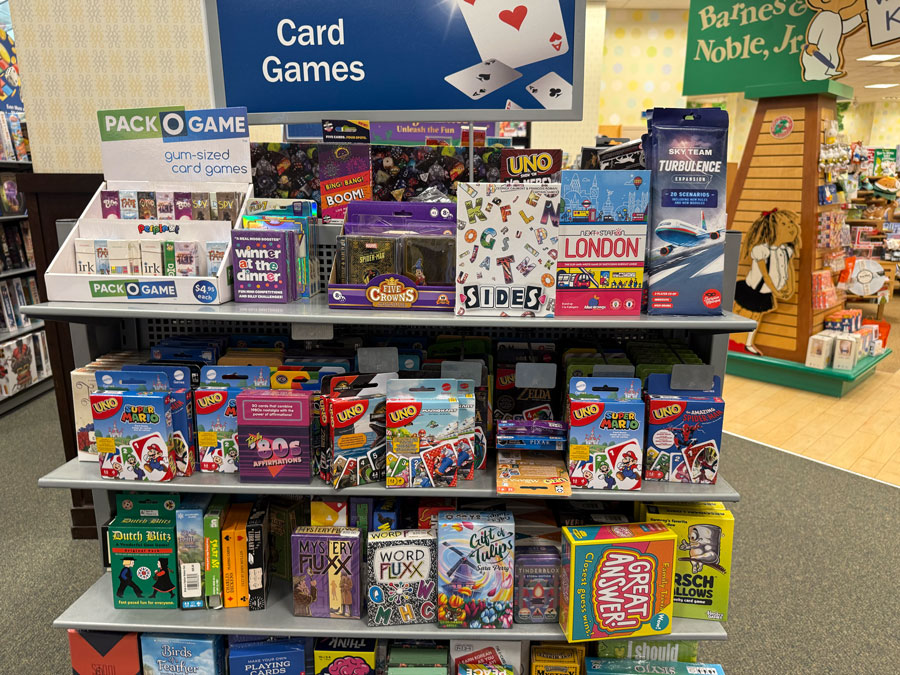 Card games at Barnes & Noble