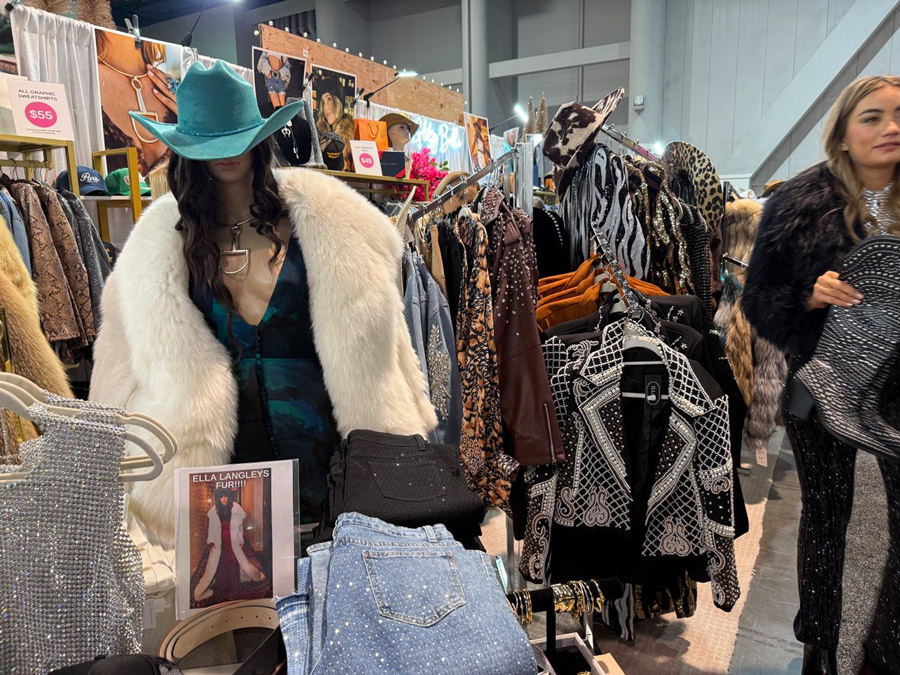 Cowboy jackets at the Christmas 2025 event