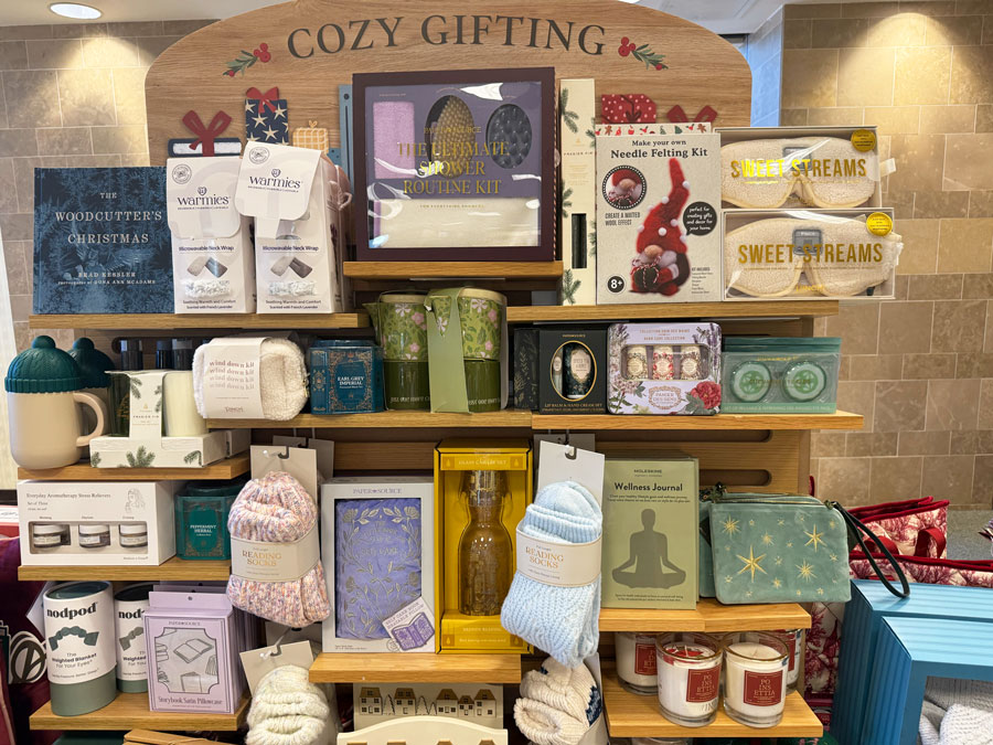 Cozy gifts at Barnes & Noble