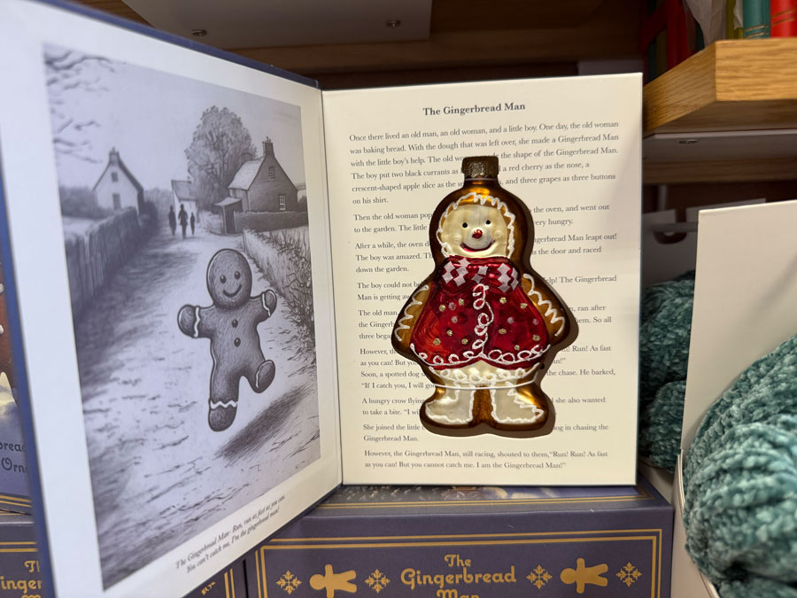 Gingerbread Man Boxed Ornament by Portico Designs at Barnes & Noble