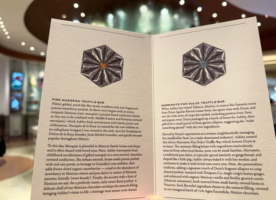 Hijita’s single-origin Truffle-Bar Duo tastes at Dandelion Chocolate, Las Vegas