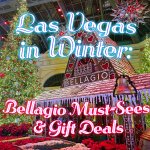 Las Vegas in winter - Bellagio Hotel
