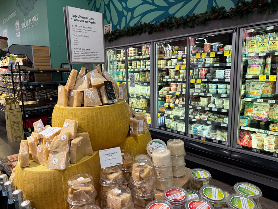 Selection of cheeses - Whole Foods Market, Sedona
