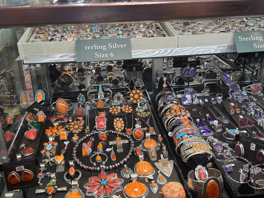 Sterling Silver jewelry at the Christmas 2025 event