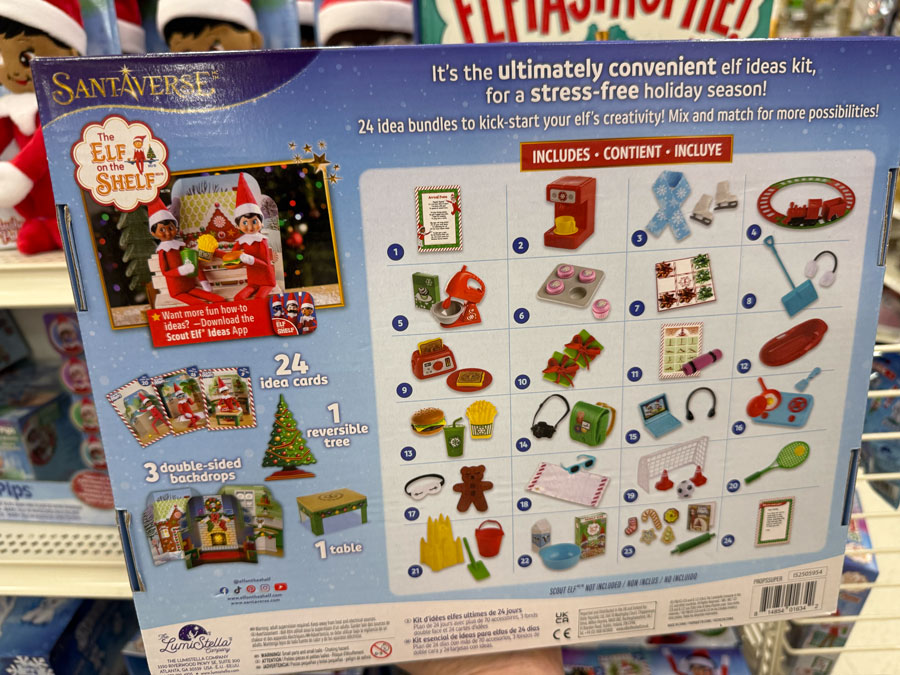 The Elf on the Shelf Polar Props™ 24-Day Ultimate Elf Ideas Kit at Michaels