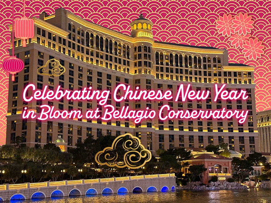 Celebrating Chinese New Year in Bloom at Bellagio Conservatory