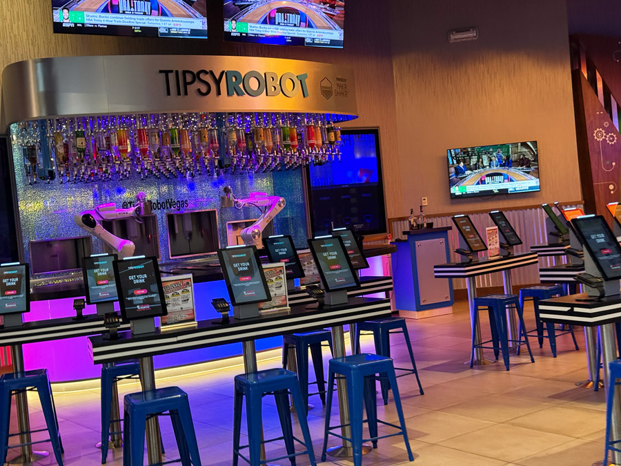 Tipsy Robot at Planet Hollywood?
