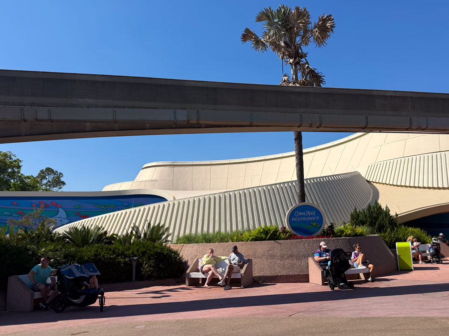 Coral Reef restaurant exterior, EPCOT.