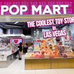 Pop Mart store entrance, Miracle Mile Shops, Las Vegas.