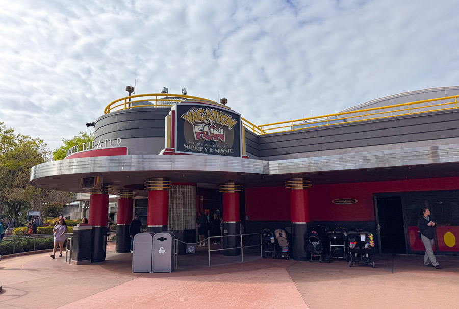 Mickey Shorts Theater building - Disney's Hollywood Studios.