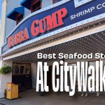 Bubba Gump Shrimp Co. entrance at Universal Studios CityWalk in Orlando