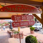 Oak Creek Marketplace entrance in Sedona