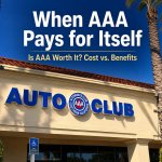 AAA Auto Club branch with text When AAA Pays for Itself