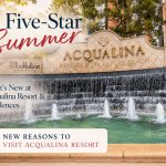 Acqualina Resort entrance fountain featured in A Five-Star Summer: What's New at Acqualina Resort & Residences.