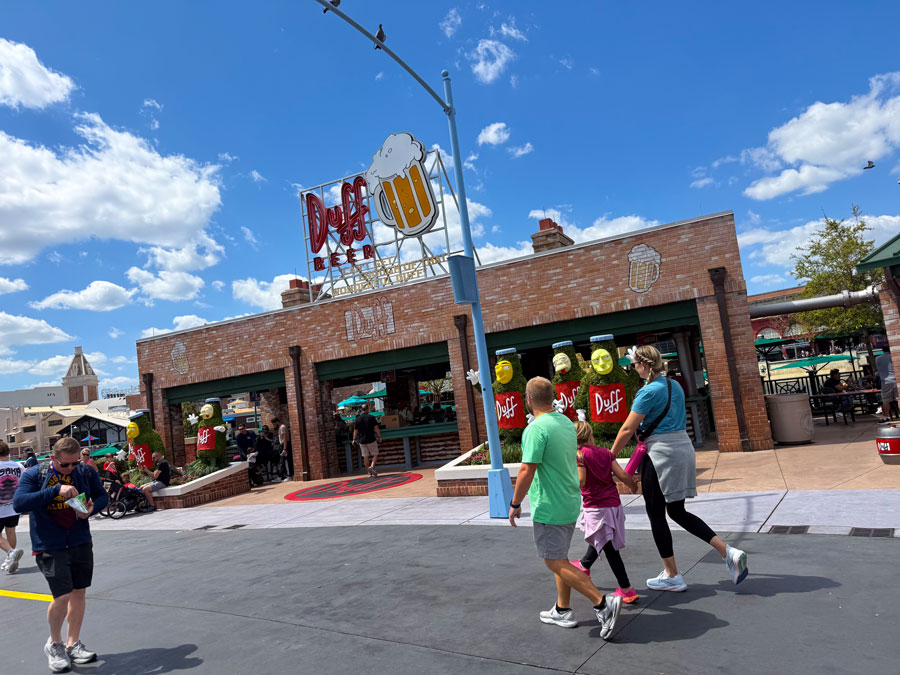 Duff Brewery in Springfield USA at Universal Studios Florida