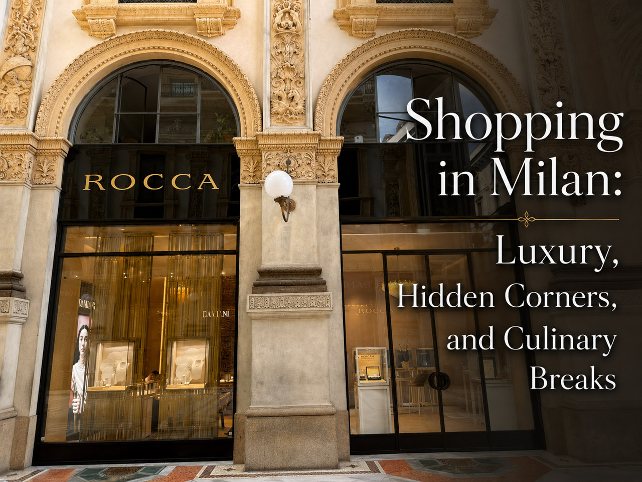 Shopping in Milan: Luxury, Hidden Corners, and Culinary Breaks