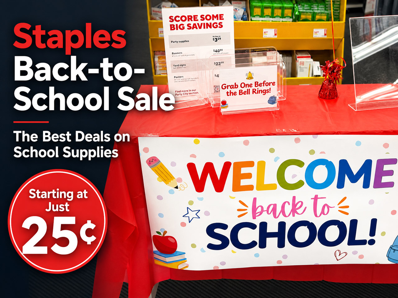 Staples Back-to-School Sale Is Here: The Best Deals I Found In Store
