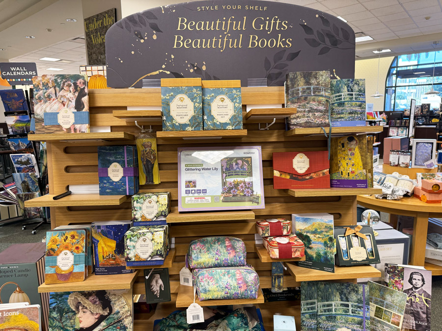 Beautiful Books and Beautiful Gifts display at Barnes & Noble