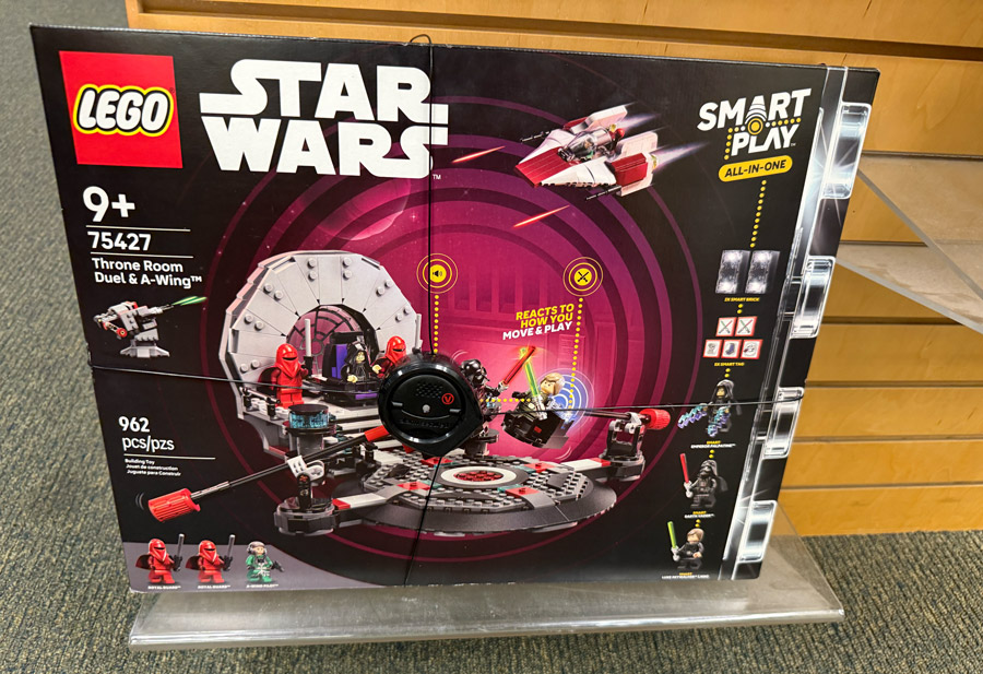 LEGO Star Wars Throne Room Duel and A-Wing Smart Play set
