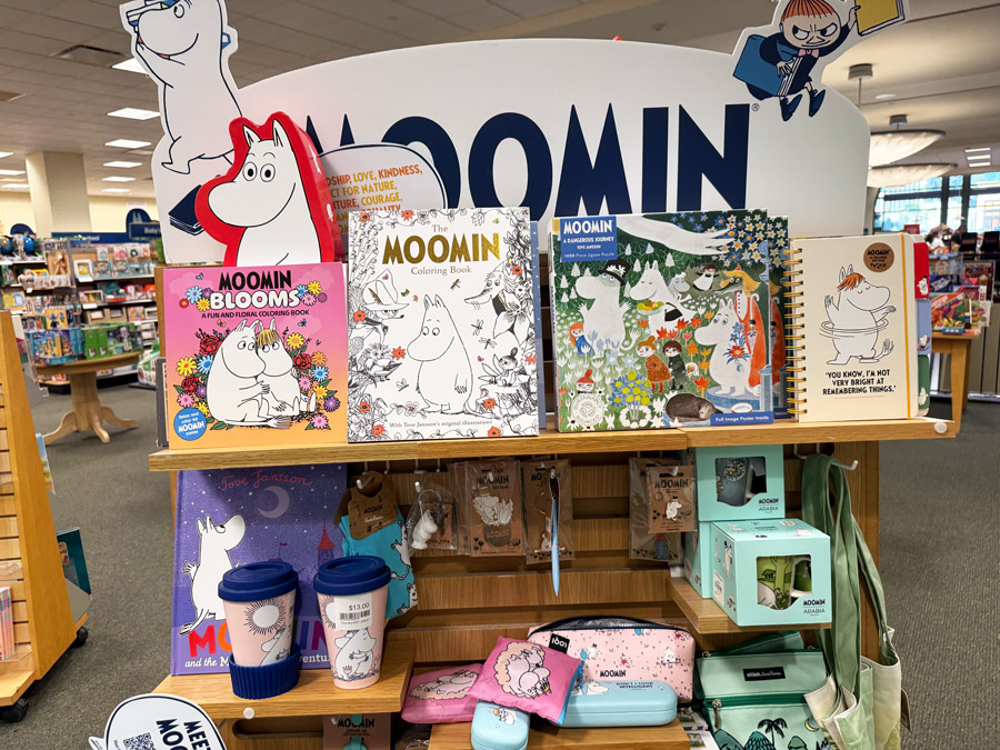 Moomin books, puzzles, stationery, drinkware, and gifts at Barnes & Noble