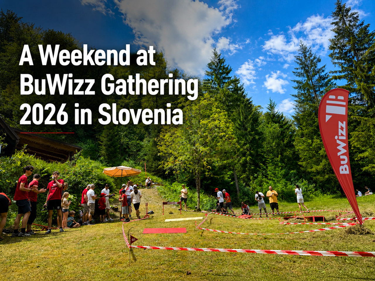 BuWizz Gathering 2026 outdoor competition in Idrijska Bela, Slovenia