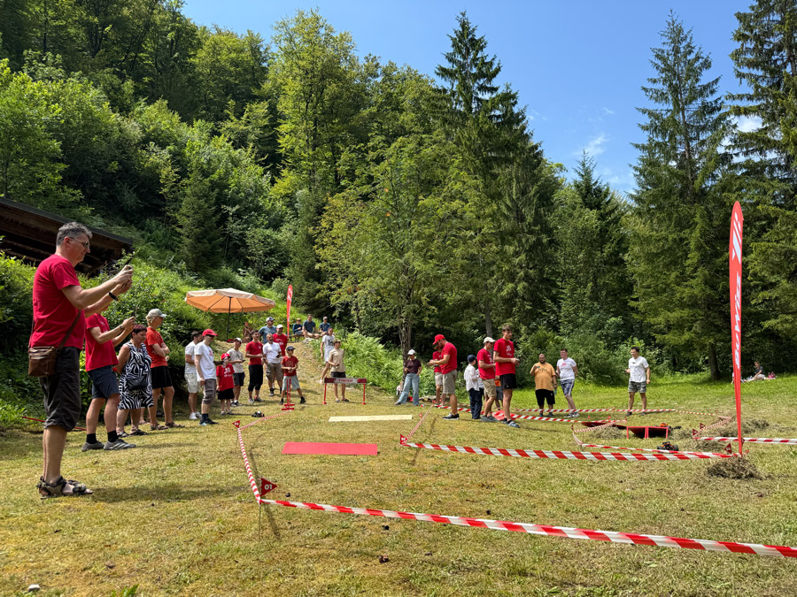 Participants watching an outdoor competition at BuWizz Gathering 2026