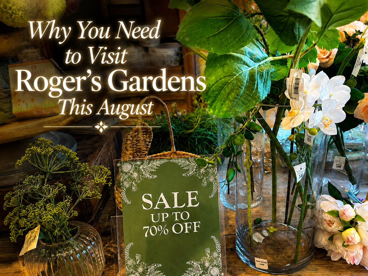 Why Roger’s Gardens Is Worth Visiting in August: Late-Summer Deals & Hummingbird Magic