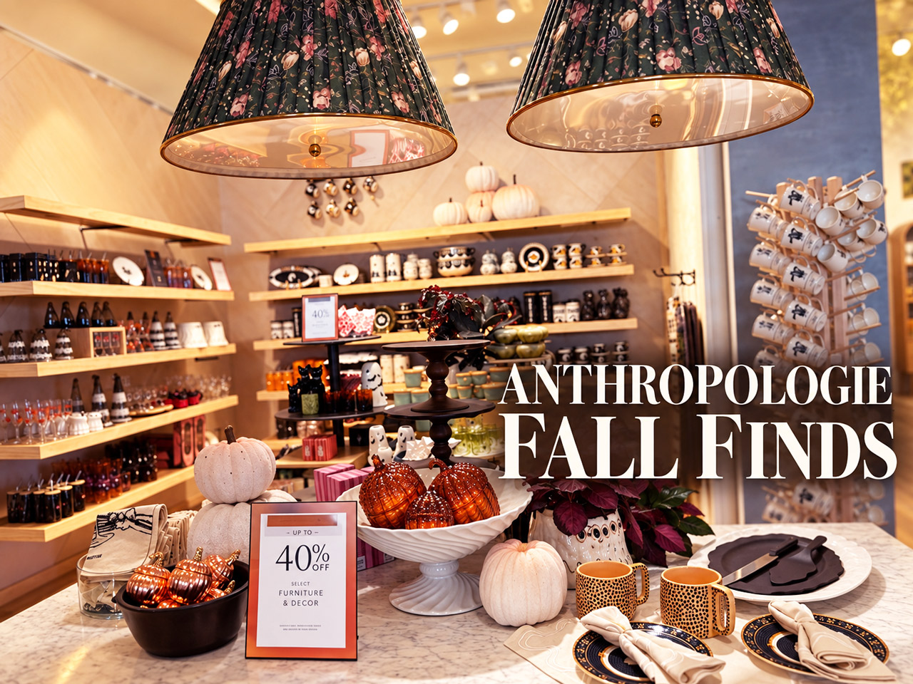 Fall Finds at Anthropologie: Fashion, Home Décor, and Seasonal Deals
