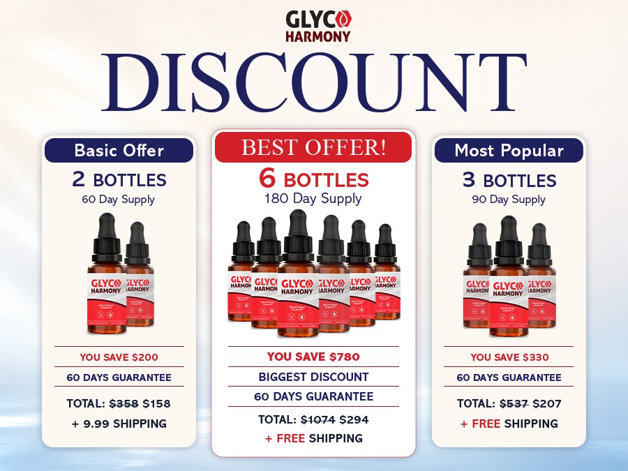 Take advantage of Glyco Harmony package deals for a convenient multi-bottle purchase and added value.