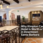 Spanish-style interior at Kimpton Canary Hotel in downtown Santa Barbara