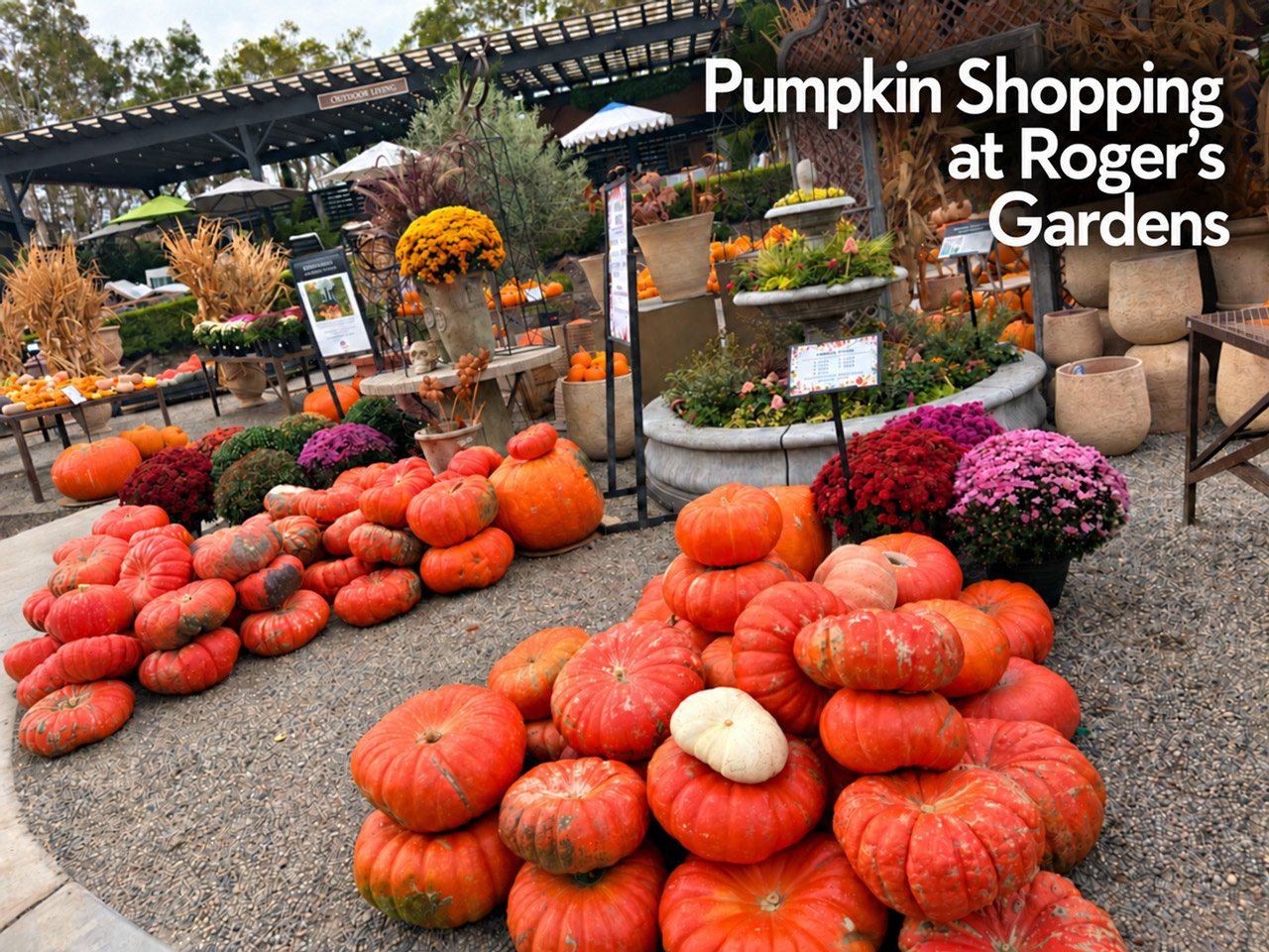 Pumpkin Shopping at Roger’s Gardens: A Guide to the Fall Selection