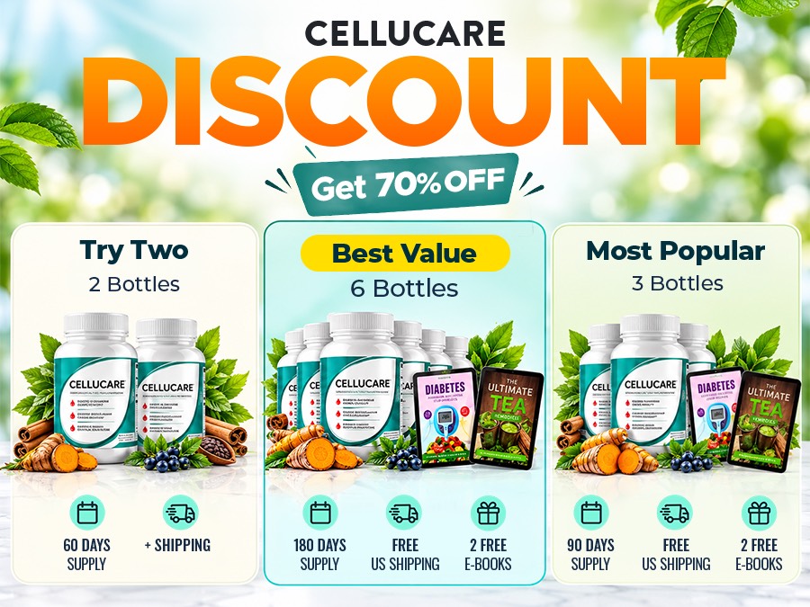 Get more value from your purchase with CelluCare multi-bottle bundles designed for longer-term use.